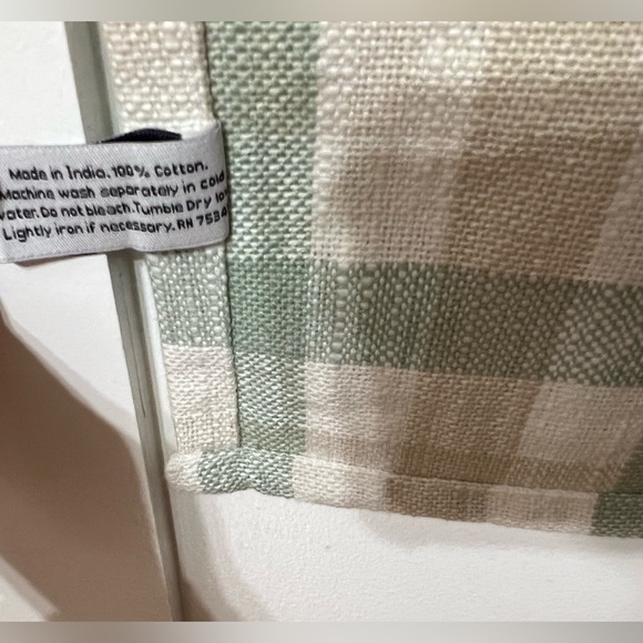 NWT Table Runner Set Fall Farmhouse Collection 2 Harvest Plaid Pumpkins Gourds - Picture 6 of 8